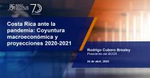 Revisión de las Proyecciones Macroeconómicas 2020-2021.